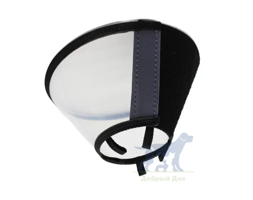 Защитный воротник на липучке для собак и кошек №5 - 20,5см, обхват шеи 41-48см