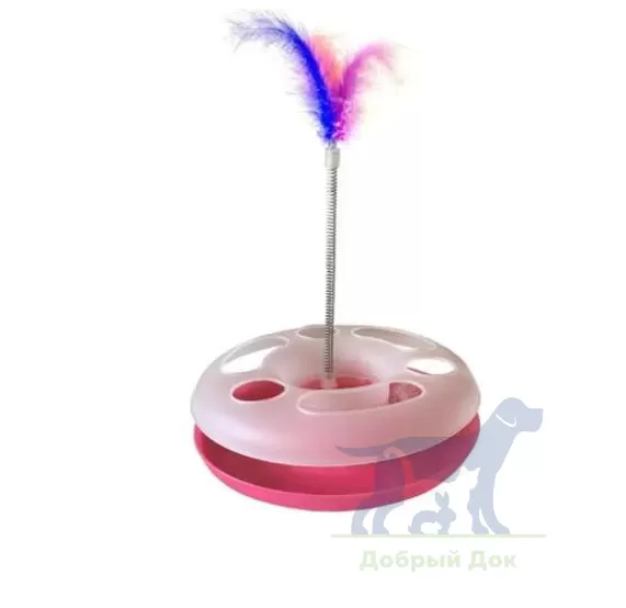 Игрушка для котов и собак мелких пород Трек Hunter, 21*21*35см