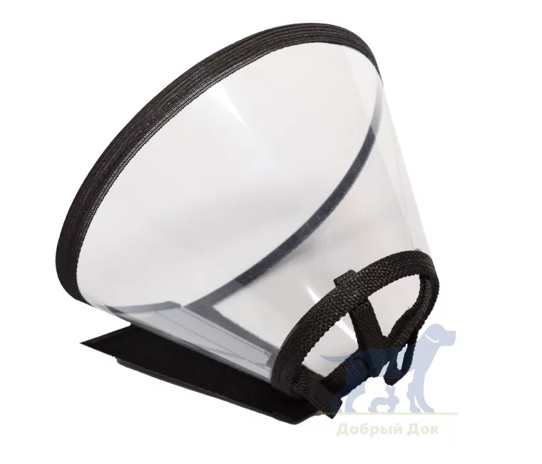 Защитный воротник на липучке для собак и кошек №4 - 13,5см, обхват шеи 36-42см