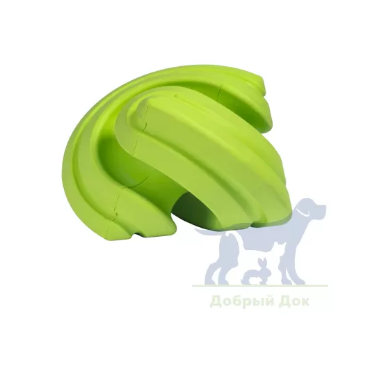 Игрушка интерактивная для собак из  натурального каучука Chewtastic Geometrics  Geo-Gem, зеленый 