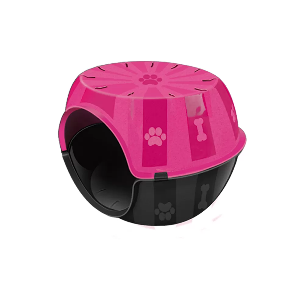 Домик пластиковый для животных до 6-ти кг, цвет лиловый 01081