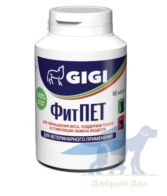 ФитПет, таблетки для поддержания здорового веса кошек и собак, 90 таб