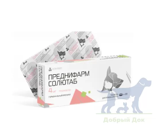 Преднифарм Солютаб 4мг, 20таб