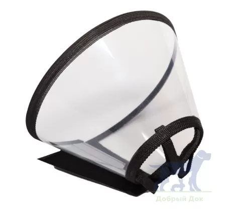 Защитный воротник на липучке для собак и кошек №4 - 13,5см, обхват шеи 36-42см