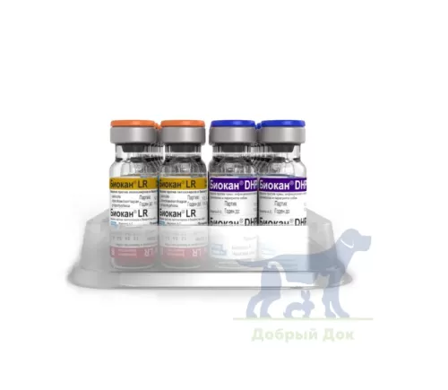 Биокан DHPPi+LR, вакцина для собак