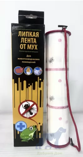 Липкая лента от мух, 10м*25см
