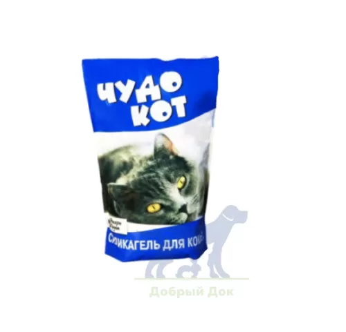 Наполнитель "ЧудоКот" силикагелевый для кошачьего туалета, без аромата, 7.2л (3кг)