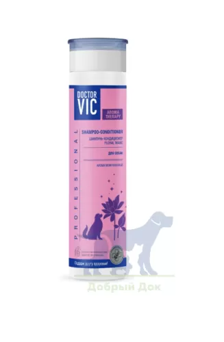 Шампунь-кондиционер для собак Doctor VIC Floral Magic, 250мл