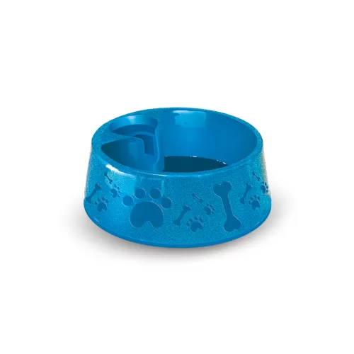 Миска для воды Furacao с выемкой для бутылки, 1600мл, цвет синий 01057