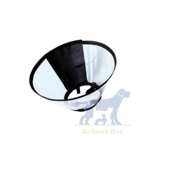 Защитный воротник на липучке для собак и кошек №3 - 13,5см, обхват шеи 31-36см