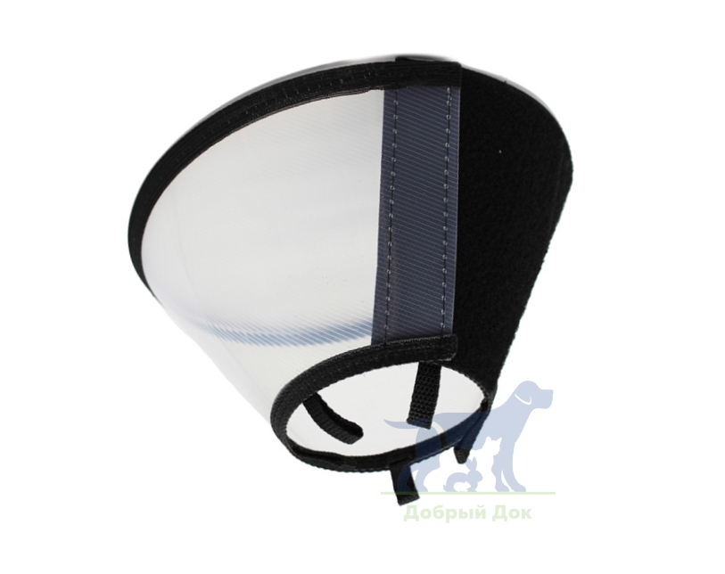 Защитный воротник на липучке для собак и кошек №5 - 20,5см, обхват шеи 41-48см