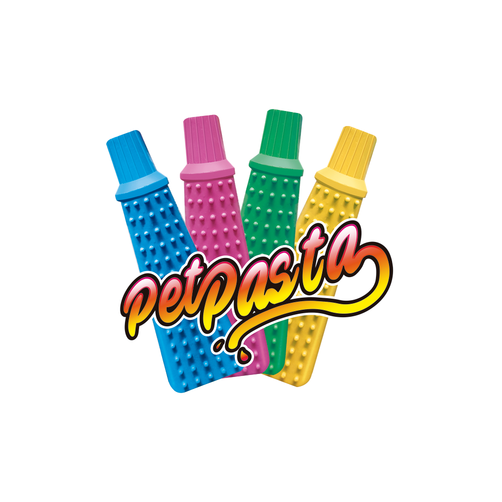 Игрушка Furacao в виде тюбика пасты резиновая для собак мелких пород, цвет в асс-те  0477