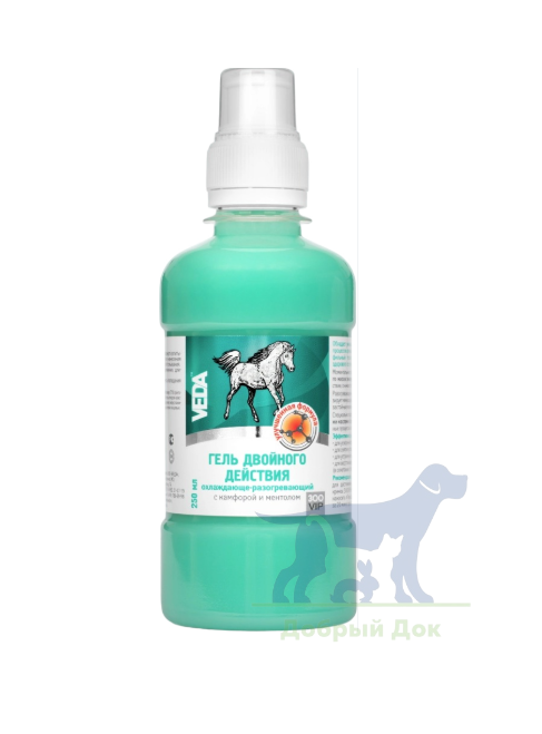 Гель двойного действия охлажд.-разогрев-й с камфорой и ментолом, 250 мл