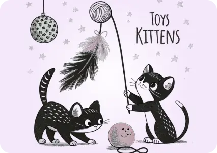 Игрушки для котят