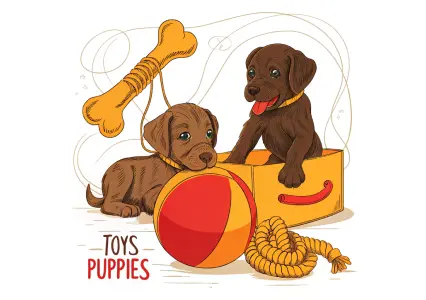 Игрушки для щенков