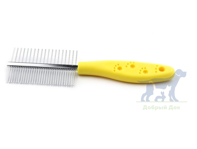 Расческа двусторонняя "Комфорт" 17,3*5см