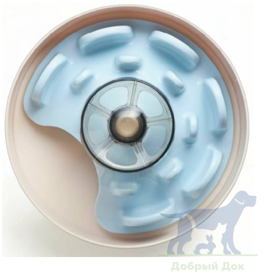 Интерактивная система кормления СПИН - НЛО Лабиринт, голубая 