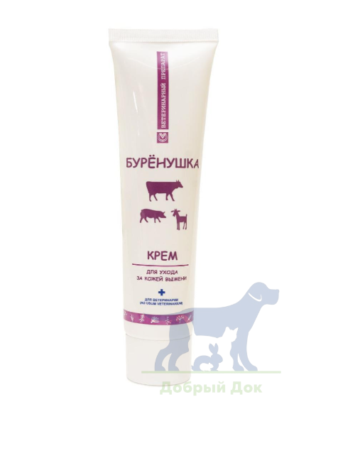 Крем "Буренушка" для ухода за кожей вымени, 100г