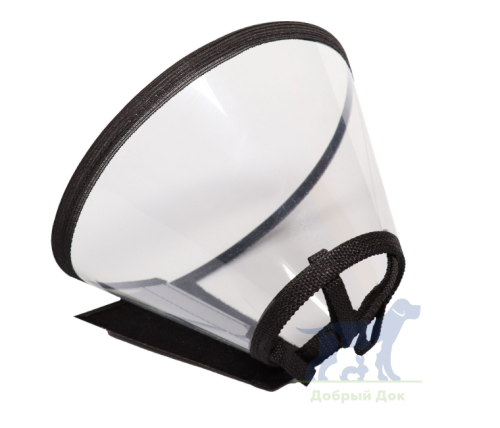 Защитный воротник на липучке для собак и кошек №4 - 13,5см, обхват шеи 36-42см